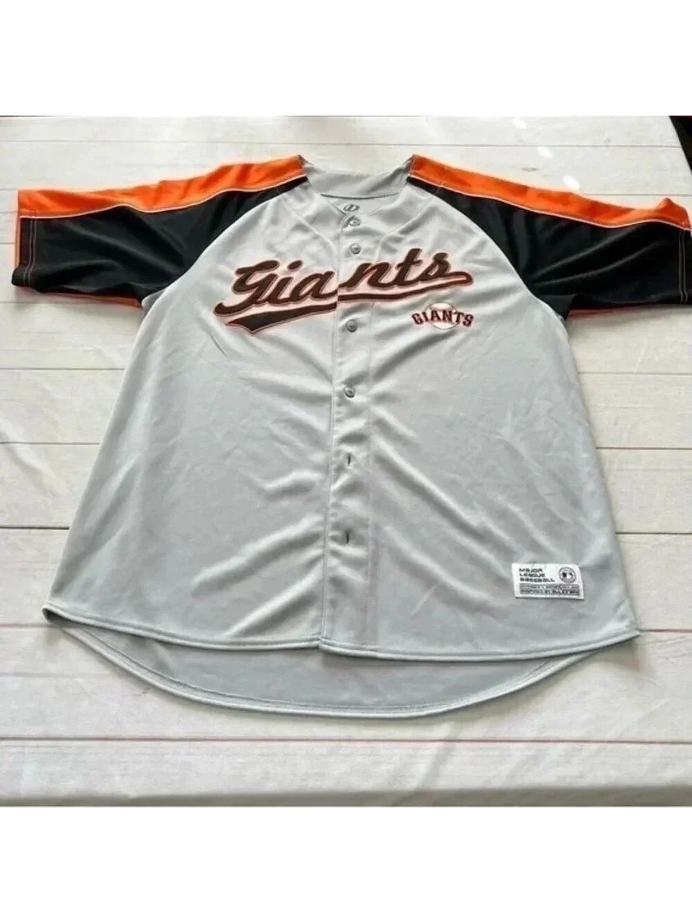 San Francisco Giants MLB SF Giants Baseball Jersey Dynasty Men’s XL orange black - Picture 10 of 10